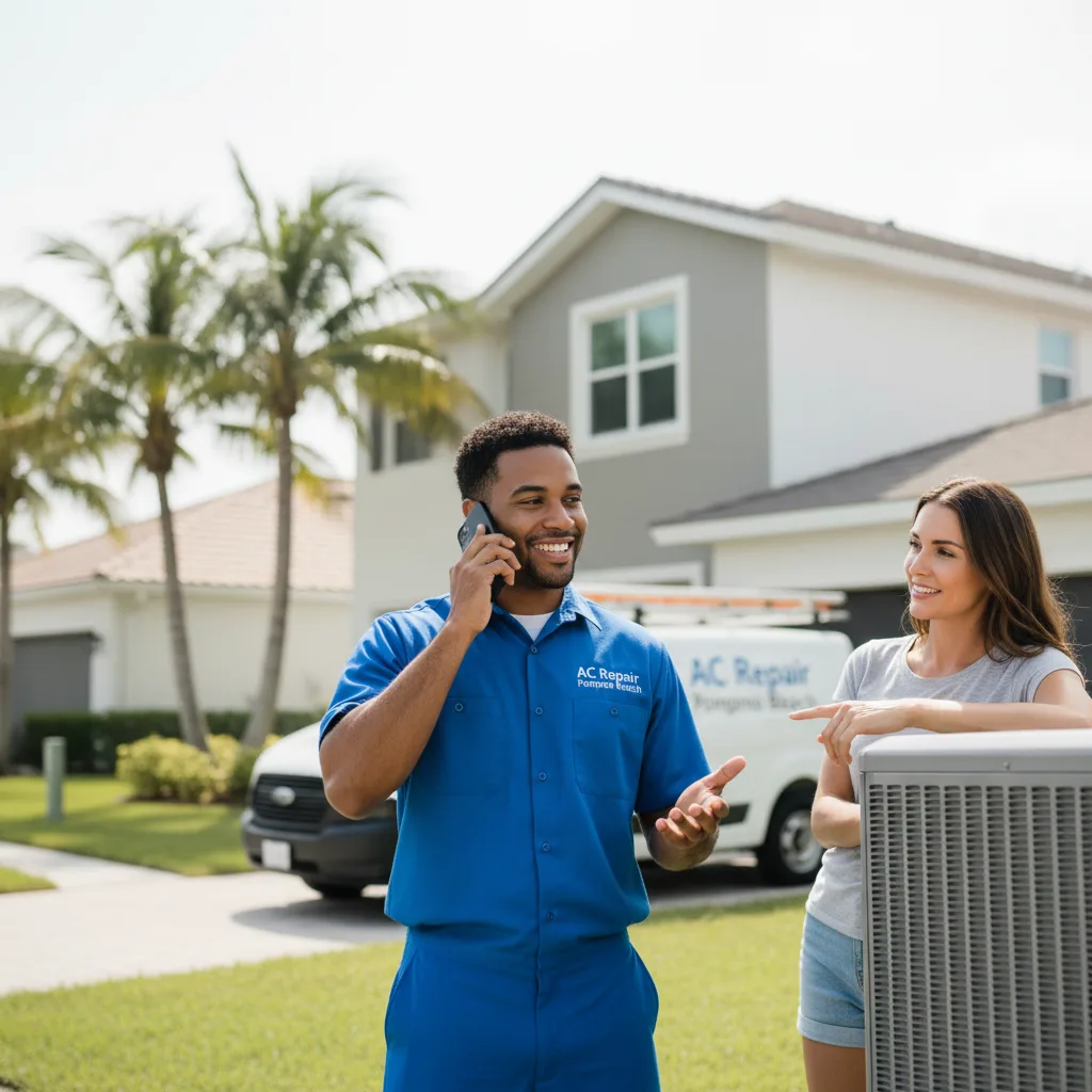 AC Repair Pompano Beach customer support in Chili